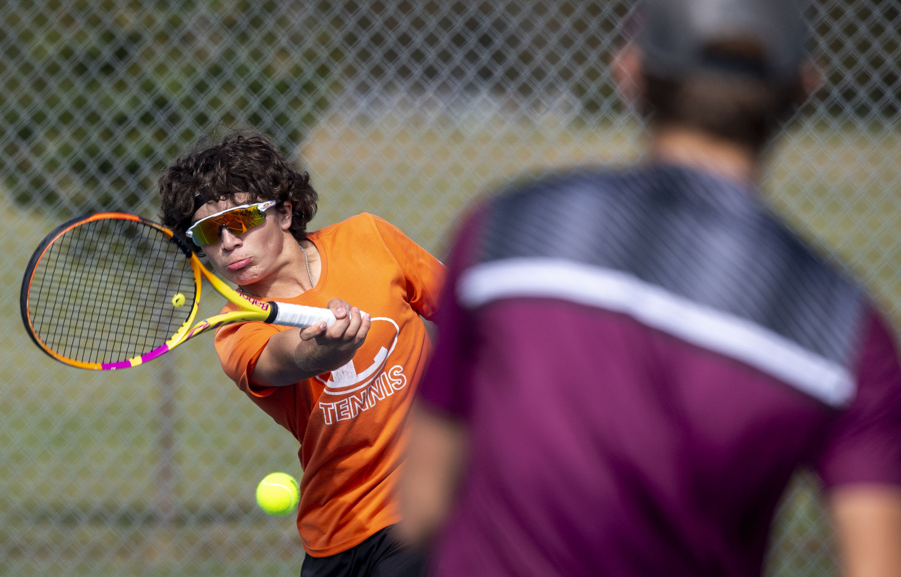 Class B boys state tennis, 10.14